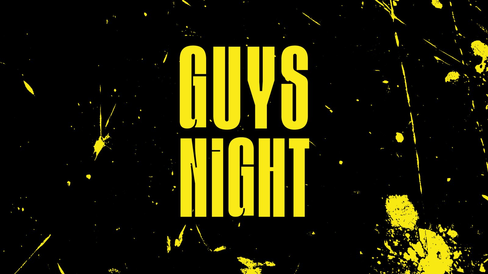 Guys Night